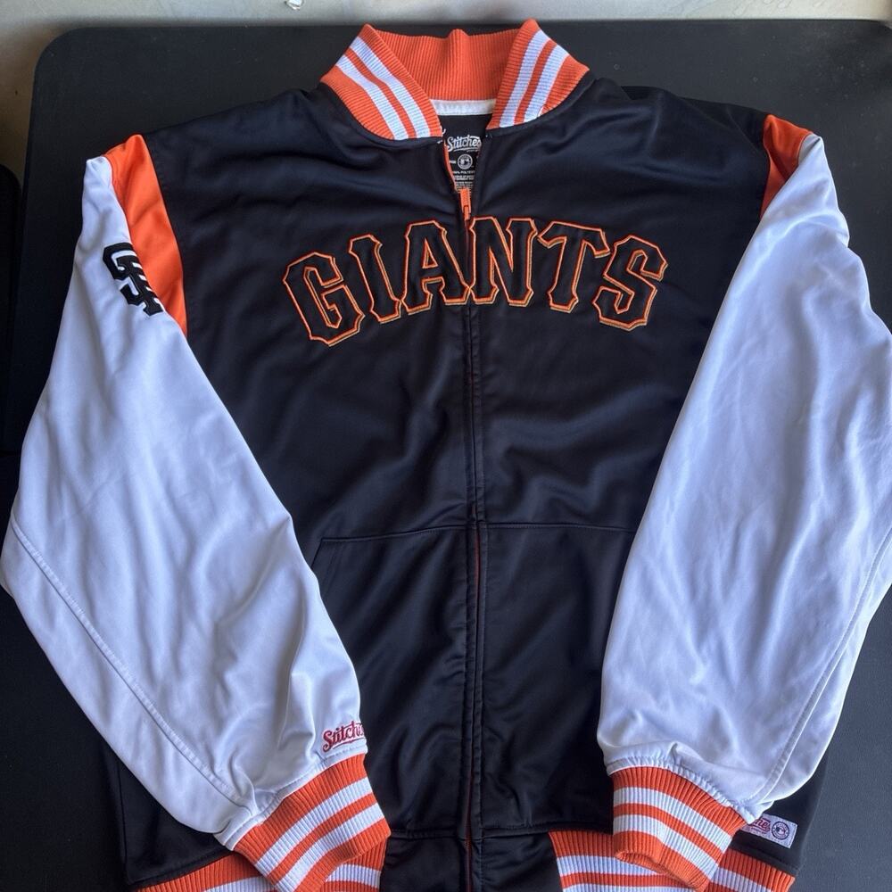 san francisco giants stitches jacket Size 2xl California MLB Heavy Jacket